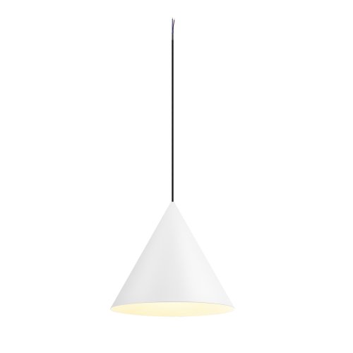 SLV MAGICO 38, pendelarmatuur, E27, pendellengte 180 cm, 1x max. 10W, mat  - Slv 1008504 1 h rgb - 20027069