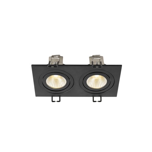 SLV NEW TRIA&reg; 155, plafondinbouwarmatuur, vierkant, 3000K, tweelamps, PHAS - Slv 1008514 3 rgb - 20027079