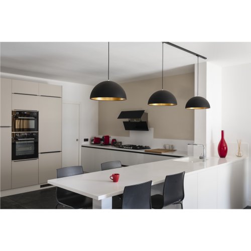 SLV FORCHINI M 40 TRACK, 1~ pendelarmatuur, E27, pendellengte 150 cm, zwar - Slv 1008540 a1 h rgb - 20027105