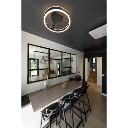 SLV ONE, wand- en plafondopbouwarmatuur, rond, 2700/3000K, 23W, PHASE, 130 - Slv 1008550 a1 h rgb - 20027115
