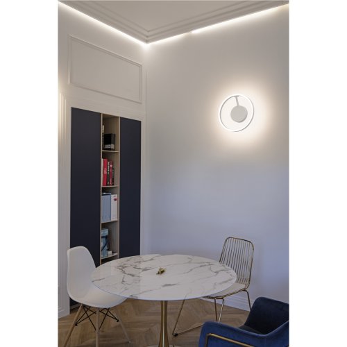 SLV ONE, wand- en plafondopbouwarmatuur, rond, 2700/3000K, 14W, DALI, Touc - Slv 1008552 a1 h rgb - 20027117