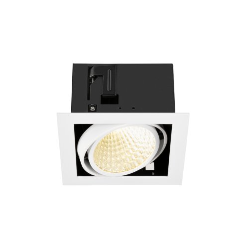 SLV KADUX, plafondinbouwarmatuur, single, 3000K, DALI 2, Touch, 30&deg;, wit - Slv 1008567 1 h rgb - 20027122