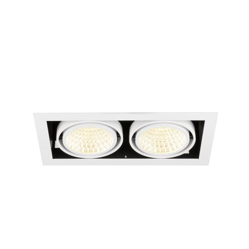 SLV KADUX, plafondinbouwarmatuur, double, 3000K, DALI 2, Touch, 30&deg;, wit - Slv 1008571 5 rgb - 20027126