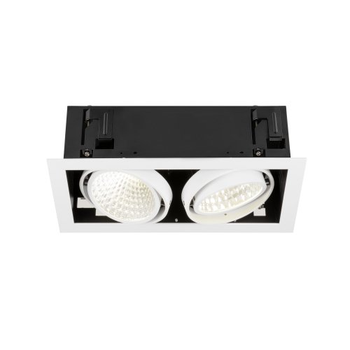 SLV KADUX, plafondinbouwarmatuur, double, 4000K, DALI 2, Touch, 30&deg;, wit - Slv 1008573 1 h rgb - 20027128