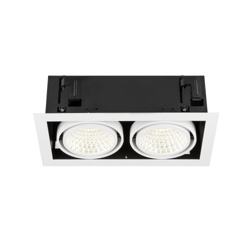 SLV KADUX, plafondinbouwarmatuur, double, 4000K, DALI 2, Touch, 30&deg;, wit - Slv 1008573 4 rgb - 20027128