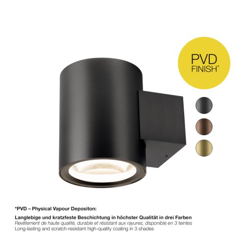 SLV OCULUS, wandopbouwarmatuur, rond, 2000-3000K, 15W, Dim-to-Warm, PHASE, - Slv 1008612 2 rgb - 20027166