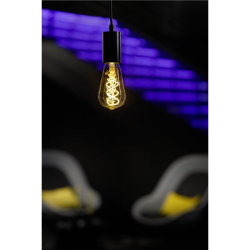 SLV LED ST64, led lichtbron, goud, E27, 4W, 1800K - Slv 1008645 a1 h rgb - 20027195