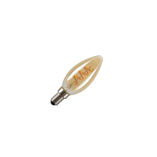 SLV LED C35, led lichtbron, goud, E14, 2W, 2200K - Slv 1008648 1 h rgb - 20027198
