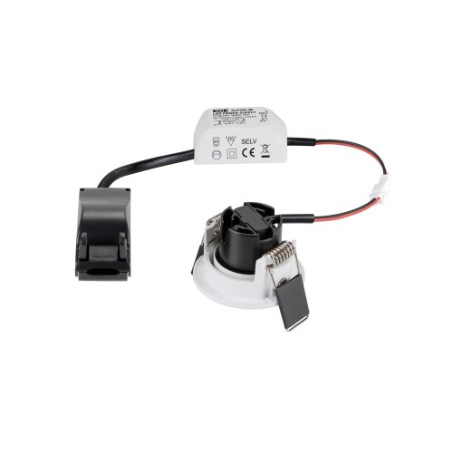 SLV NEW TRIA&reg; 45, rond, plafondinbouwarmatuur, 2700K, 24&deg;, wit - Slv 1009002 3 rgb - 20027405