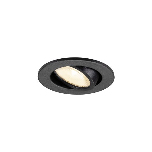 SLV NEW TRIA&reg; 45, DL, rond, plafondinbouwarmatuur, 2700K, 24&deg;, zwart - Slv 1009005 1 h rgb - 20027408