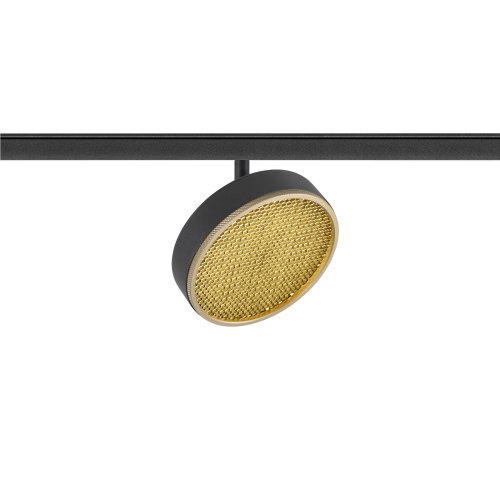 SLV GRIP! FLAT, 48 V spot, DALI, rond, 2700/3000 K, 14,5 W, zwart/goud - Slv 1009016 1 h rgb - 20027412