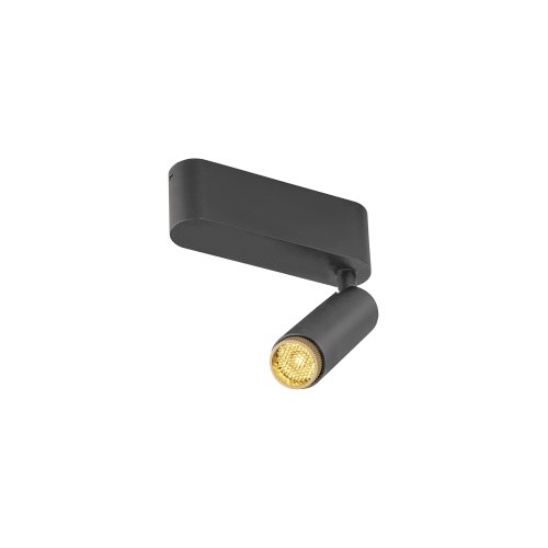 SLV GRIP! S, plafondopbouwarmatuur, single, FASE, 3000K, 11W, 29&deg;, zwart / - Slv 1009039 1 h rgb - 20027435