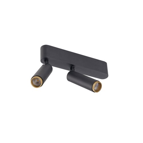 SLV GRIP! S, plafondopbouwarmatuur, double, FASE, 3000K, 21W, 29&deg;, zwart / - Slv 1009047 2 rgb - 20027443