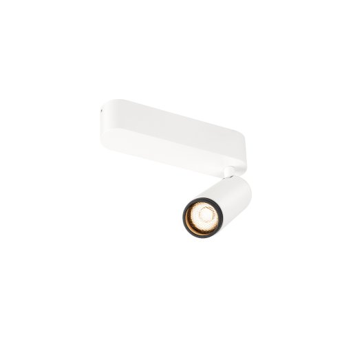 SLV GRIP! M, plafondopbouwarmatuur, single, FASE, 2700K, 14W, 42&deg;, wit / z - Slv 1009068 1 h rgb - 20027464