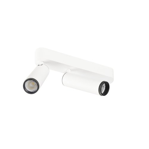 SLV GRIP! M, plafondopbouwarmatuur, double, FASE, 2700K, 28W, 42&deg;, wit / z - Slv 1009076 2 rgb - 20027472