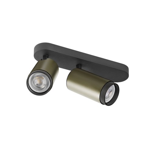 SLV GRIP! L, SPOT CL, double, QPAR51, plafondopbouwarmatuur, cilindrisch,  - Slv 1009098 2 rgb - 20027494