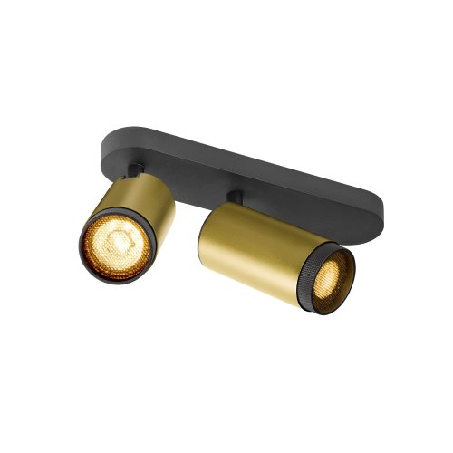 SLV GRIP! L, SPOT CL, double, QPAR51, plafondopbouwarmatuur, cilindrisch,  - Slv 1009099 1 h rgb - 20027495