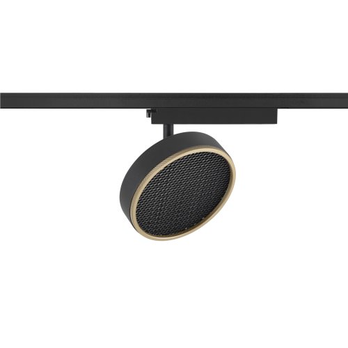 SLV GRIP! FLAT, 1~spot, FASE, rond, 2700/3000 K, 16 W, zwart / goud - Slv 1009131 2 rgb - 20027503