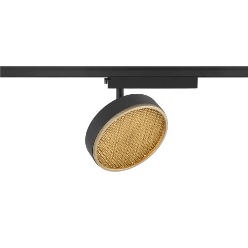 SLV GRIP! FLAT, 1~spot, FASE, rond, 2700/3000 K, 16 W, zwart / goud - Slv 1009131 3 rgb - 20027503