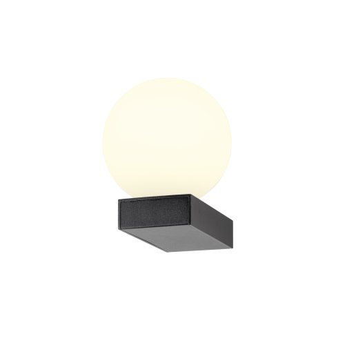 SLV SUN WL, UP, 69, wandopbouwarmatuur, rond, 1 x max. 5 W, IP20, zwart - Slv 1009144 1 h rgb - 20027516