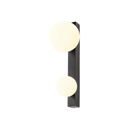 SLV SUN WL, dubbel, G9, wandopbouwarmatuur, rond, 2 x max. 5 W, IP20, zwar - Slv 1009145 1 h rgb - 20027517