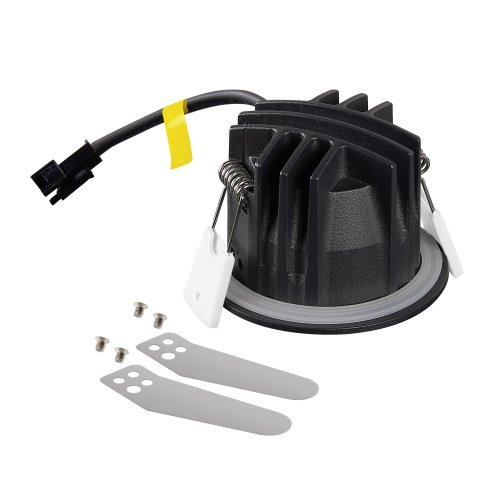 SLV NUMINOS&reg; XS, plafondinbouwarmatuur 2700K, 20&deg;, IP20,rond,zwart - Slv 1009271 2 rgb - 20027609