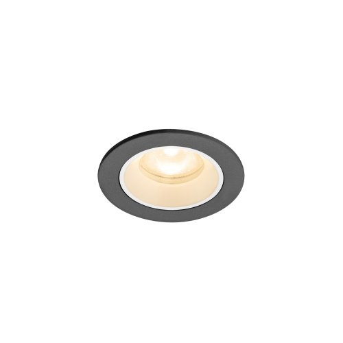 SLV NUMINOS&reg; XS, plafondinbouwarmatuur 2700K, 55&deg;, IP20, rond, zwart / wit - Slv 1009278 1 h rgb - 20027614