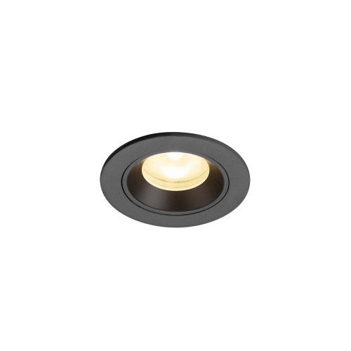SLV NUMINOS&reg; XS, plafondinbouwarmatuur 3000K, 55&deg;, IP20, rond, zwart - Slv 1009295 1 h rgb - 20027622