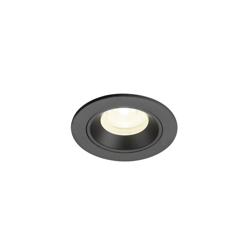 SLV NUMINOS&reg; XS, plafondinbouwarmatuur 4000K, 40&deg;, IP20, rond, zwart - Slv 1009310 1 h rgb - 20027629