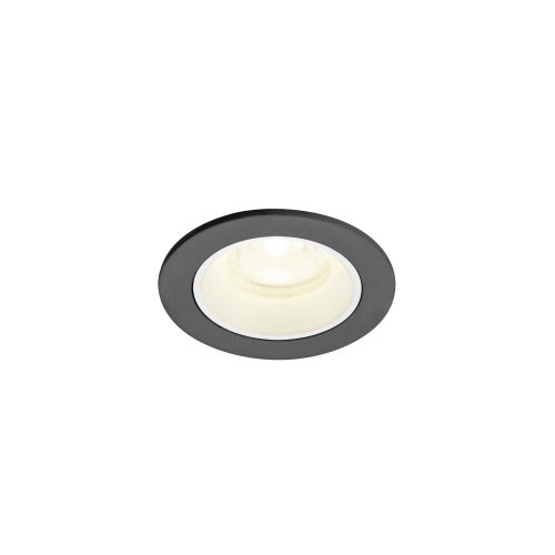 SLV NUMINOS&reg; XS, plafondinbouwarmatuur 4000K, 40&deg;, IP20, rond, zwart / wit - Slv 1009311 1 h rgb - 20027630