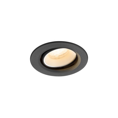 SLV NUMINOS&reg; MOVE XS, plafondinbouwarmatuur 2700K, 40&deg;, IP20, rond, zwart  - Slv 1009329 1 h rgb - 20027639
