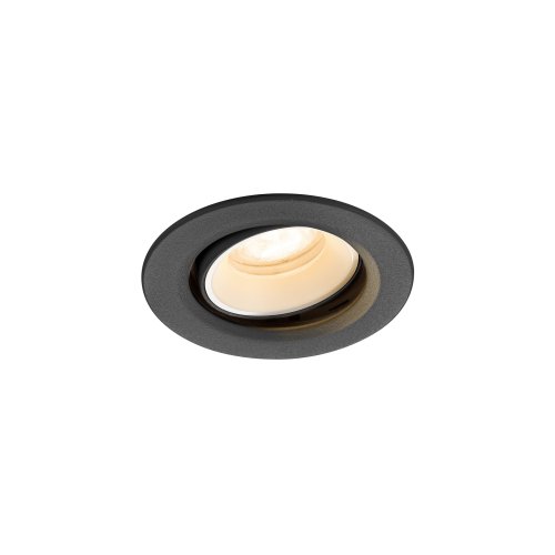 SLV NUMINOS&reg; MOVE XS, plafondinbouwarmatuur 2700K, 55&deg;, IP20, rond, zwart  - Slv 1009332 1 h rgb - 20027641