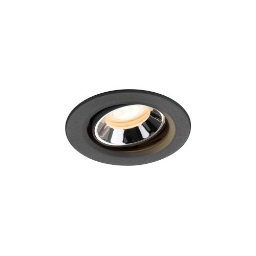 SLV NUMINOS&reg; MOVE XS, black/chrome recessed ceiling light 2700 K 55&deg; - Slv 1009333 1 h rgb - 20171783