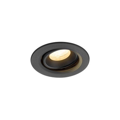 SLV NUMINOS&reg; MOVE XS, plafondinbouwarmatuur 4000K, 48&deg;, IP20, rond, zwart - Slv 1009364 1 h rgb - 20027656