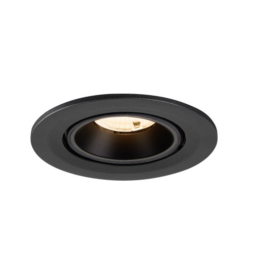 SLV NUMINOS&reg; GIMBLE S, plafondinbouwarmatuur, 2700 K, 55&deg;, IP20, rond, zwa - Slv 1009385 4 rgb - 20027667