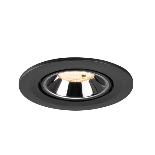 SLV NUMINOS&reg; GIMBLE S, black/chrome recessed ceiling light 2700 K 55&deg; - Slv 1009387 4 rgb - 20171810