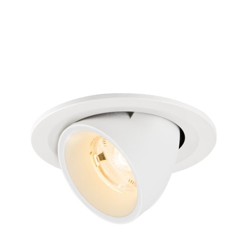 SLV NUMINOS&reg; GIMBLE S, plafondinbouwarmatuur, 2700 K, 20&deg;, IP20, rond, wit - Slv 1009389 1 h rgb - 20027669