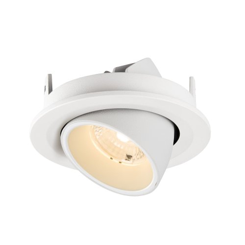SLV NUMINOS&reg; GIMBLE S, plafondinbouwarmatuur, 2700 K, 40&deg;, IP20, rond, wit - Slv 1009392 6 rgb - 20027670