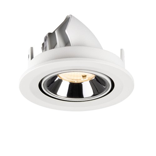 SLV NUMINOS&reg; GIMBLE S, white/chrom recessed ceiling light 2700 K 55&deg; - Slv 1009396 7 rgb - 20171816