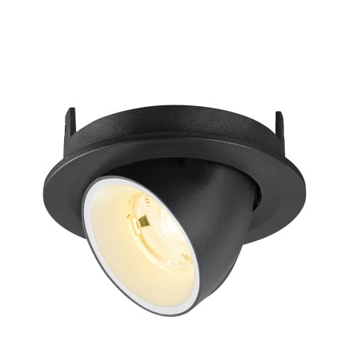 SLV NUMINOS&reg; GIMBLE S, plafondinbouwarmatuur 3000K, 20&deg;, IP20, rond, zwart - Slv 1009398 5 rgb - 20027673