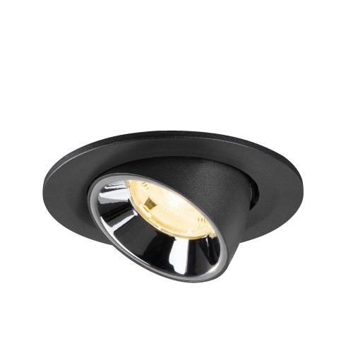 SLV NUMINOS&reg; GIMBLE S, black/chrome recessed ceiling light 3000 K 20&deg; - Slv 1009399 3 rgb - 20171817