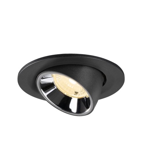 SLV NUMINOS&reg; GIMBLE S, black/chrome recessed ceiling light 3000 K 40&deg; - Slv 1009402 3 rgb - 20171818