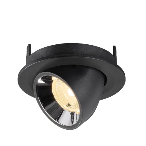SLV NUMINOS&reg; GIMBLE S, black/chrome recessed ceiling light 3000 K 40&deg; - Slv 1009402 5 rgb - 20171818