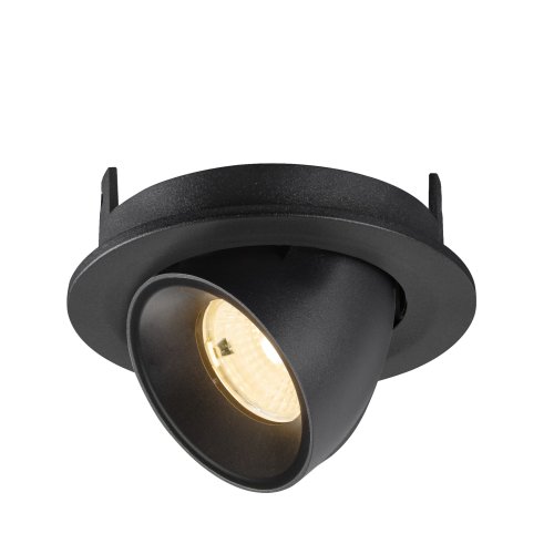 SLV NUMINOS&reg; GIMBLE S, plafondinbouwarmatuur, 3000 K, 55&deg;, IP20, rond, zwa - Slv 1009403 5 rgb - 20027676