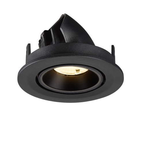 SLV NUMINOS&reg; GIMBLE S, plafondinbouwarmatuur, 3000 K, 55&deg;, IP20, rond, zwa - Slv 1009403 7 rgb - 20027676
