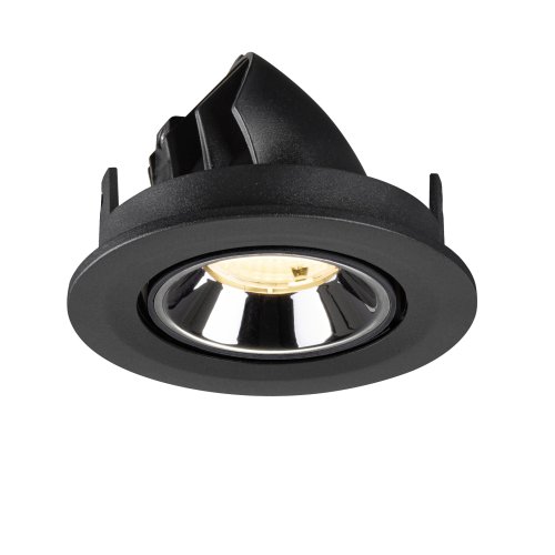 SLV NUMINOS&reg; GIMBLE S, black/chrome recessed ceiling light 3000 K 55&deg; - Slv 1009405 7 rgb - 20171819