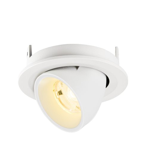 SLV NUMINOS&reg; GIMBLE S, plafondinbouwarmatuur, 3000 K, 20&deg;, IP20, rond, wit - Slv 1009407 5 rgb - 20027678