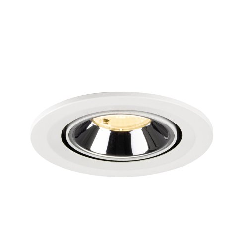 SLV NUMINOS&reg; GIMBLE S, white/chrom recessed ceiling light 3000 K 40&deg; - Slv 1009411 4 rgb - 20171823