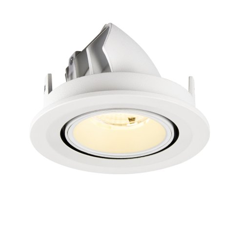 SLV NUMINOS&reg; GIMBLE S, plafondinbouwarmatuur, 3000 K, 55&deg;, IP20, rond, wit - Slv 1009413 7 rgb - 20027680