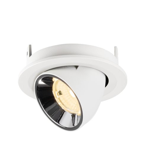 SLV NUMINOS&reg; GIMBLE S, white/chrom recessed ceiling light 3000 K 55&deg; - Slv 1009414 5 rgb - 20171825